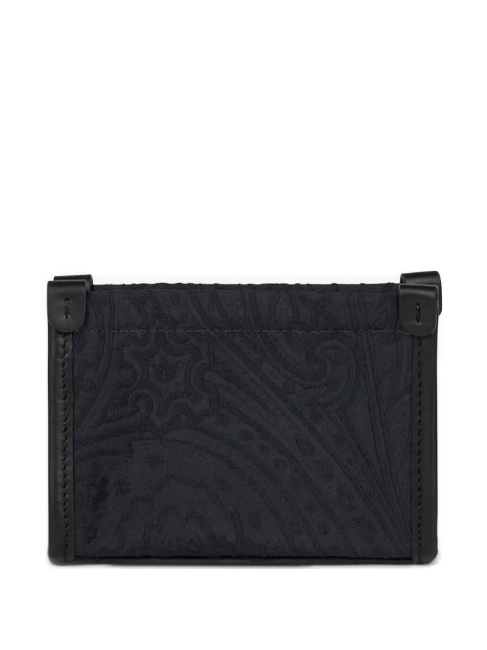 ETRO jacquard coin purse - Blu