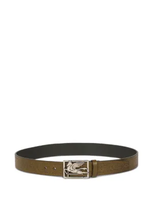 ETRO レザーメッシュベルト | ブラウン | FARFETCH JP