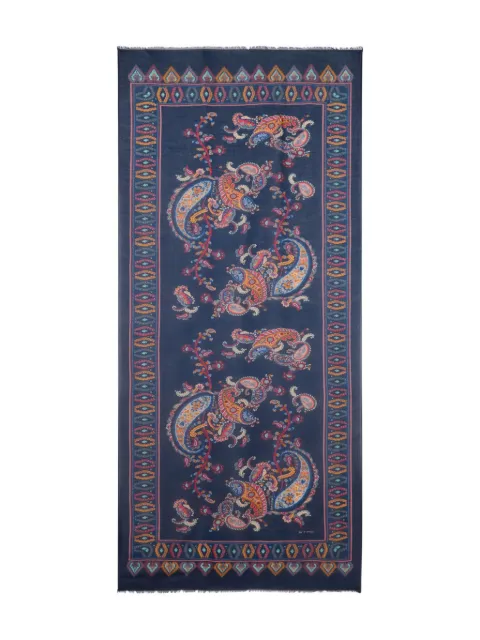 ETRO floral paisley scarf