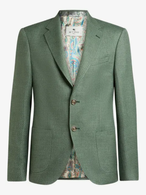 ETRO single-breasted wool blazer