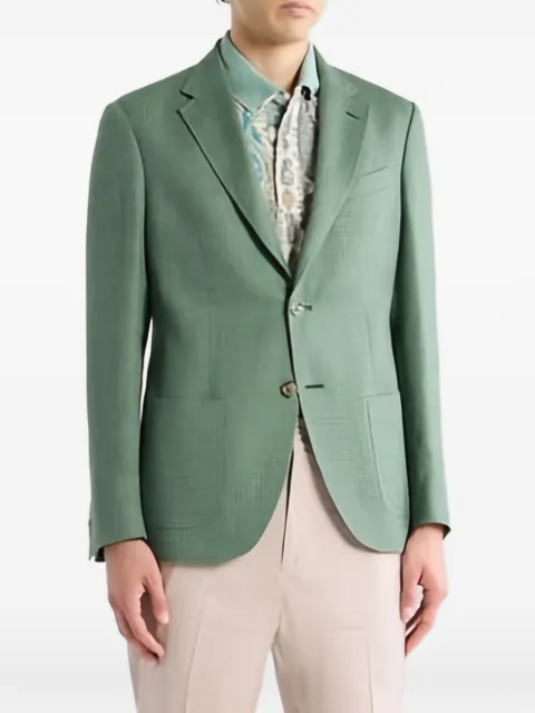 ETRO blazer de lana con botones