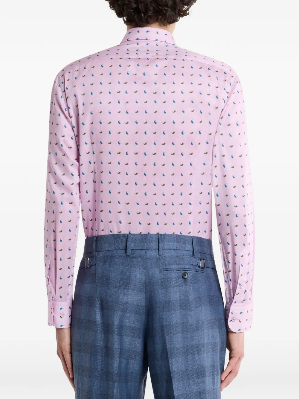 ETRO Overhemd met paisley-print Roze