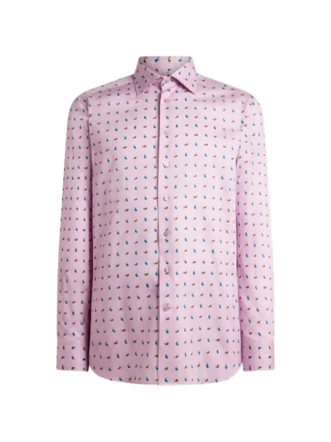 ETRO paisley-print cotton shirt