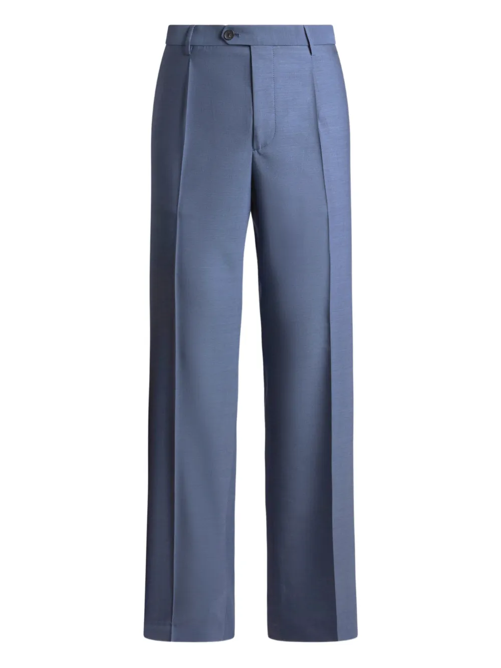 ETRO wool trousers - Blu