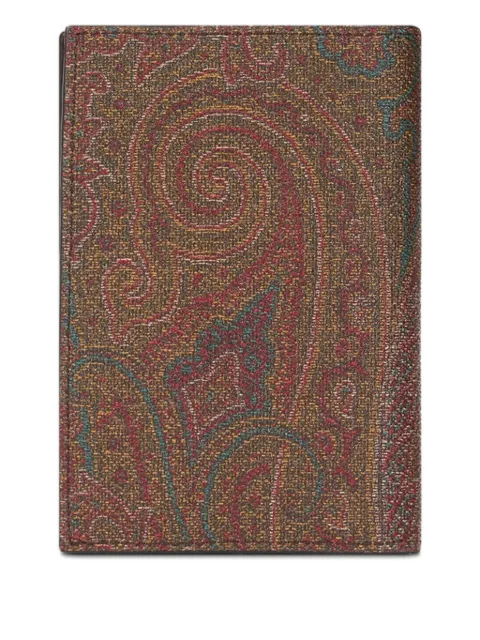 ETRO Arnica paisley passport case