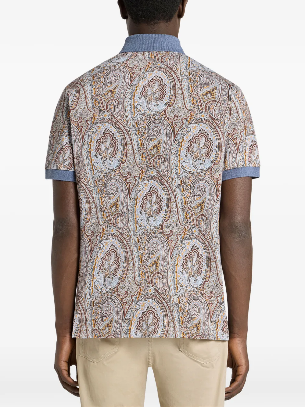 ETRO Piqué poloshirt Beige