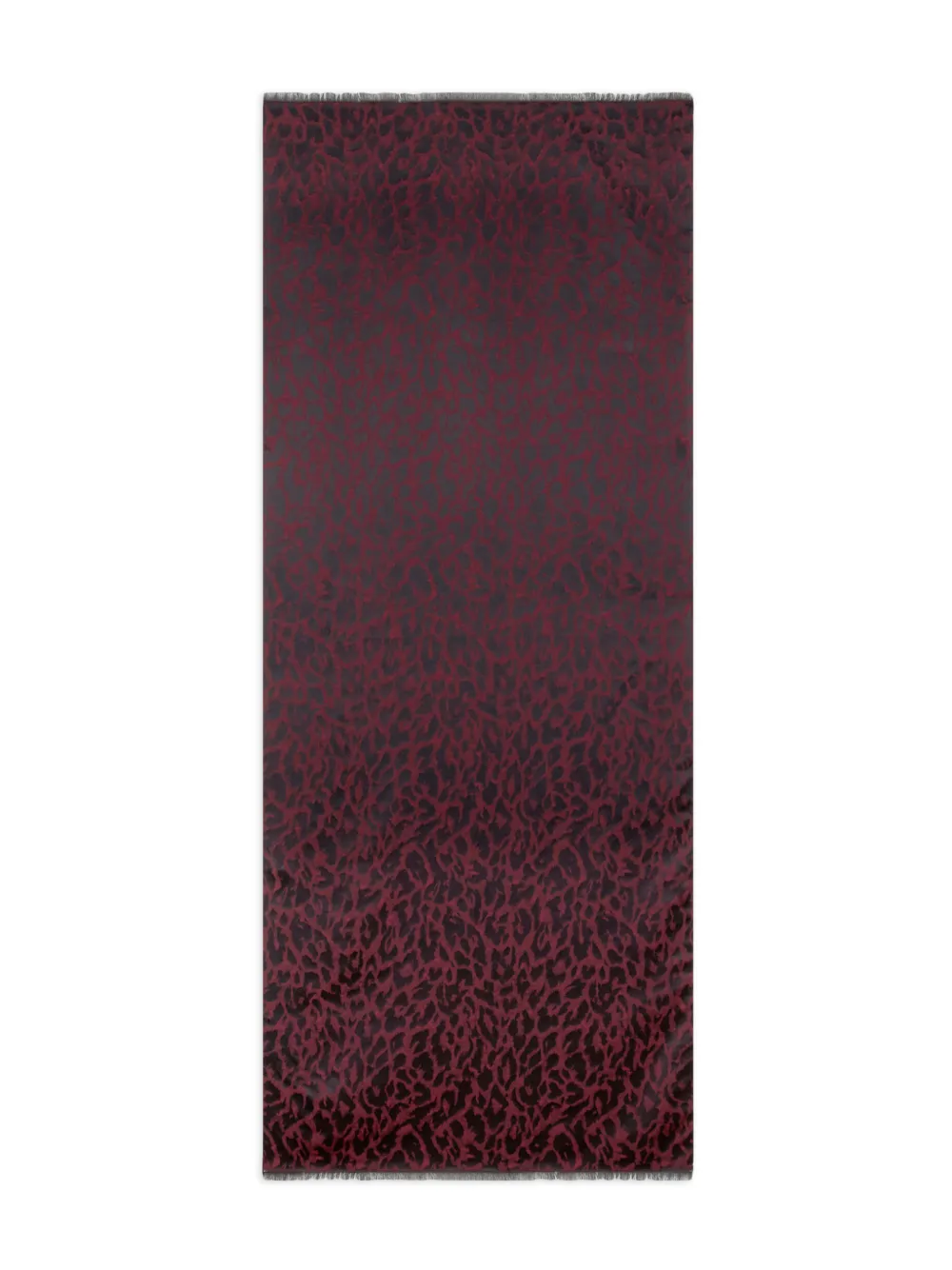 ETRO animal-pattern scarf - Rosso