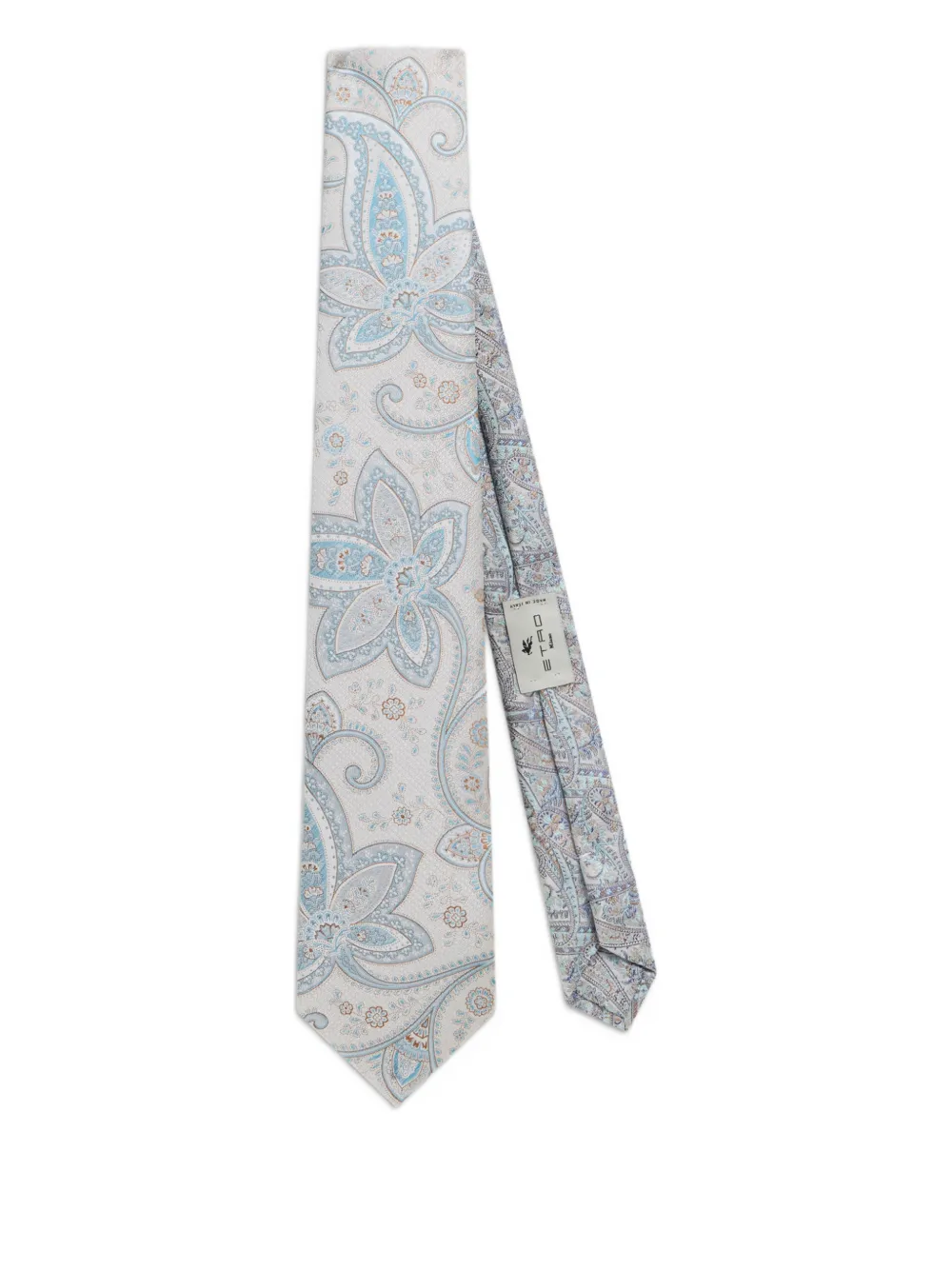 ETRO Cravatta con stampa paisley - Blu