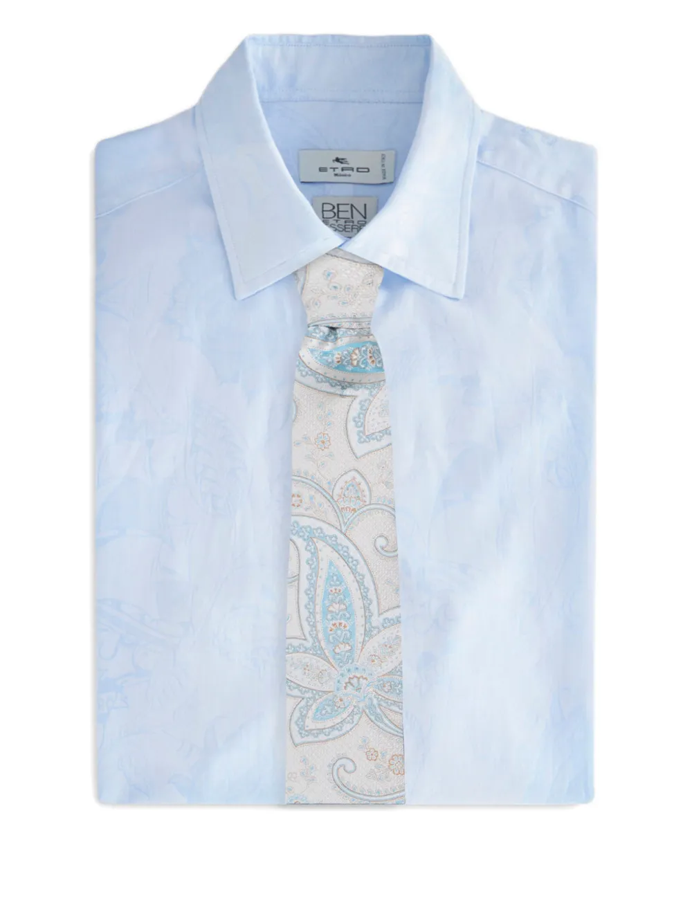 ETRO Zijden stropdas Blauw