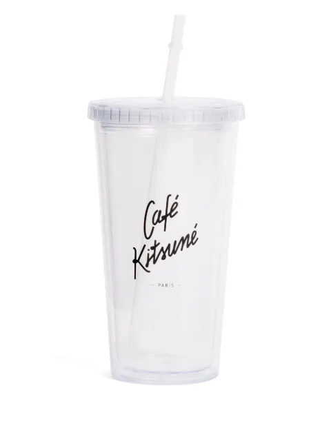 CAFÉ KITSUNÉ straw travel mug
