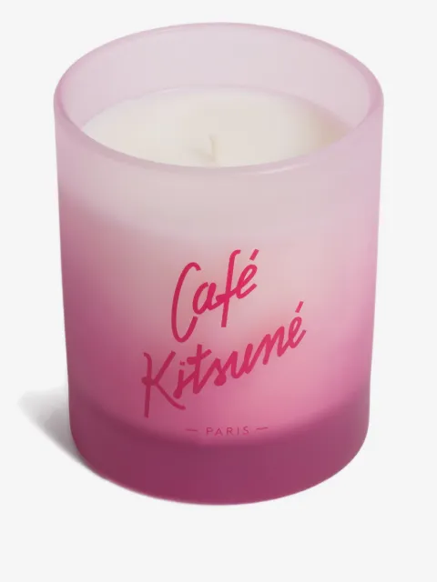 CAFÉ KITSUNÉ logo candle