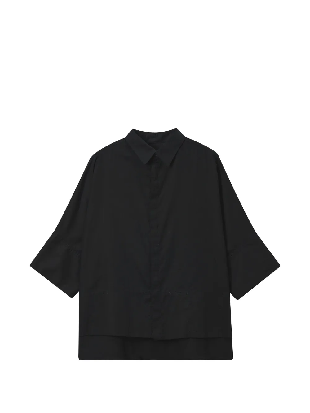 Y's buttoned shirt - Nero