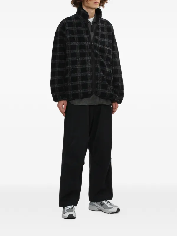 Comme Des Garçons Homme チェック ジップアップ オーバーシャツ 