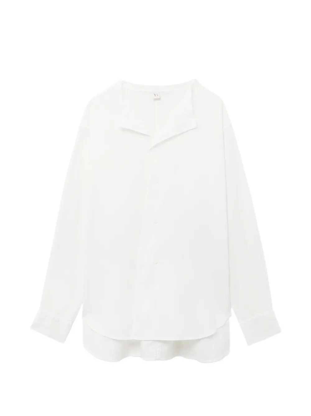 Y's high-low shirt - Bianco