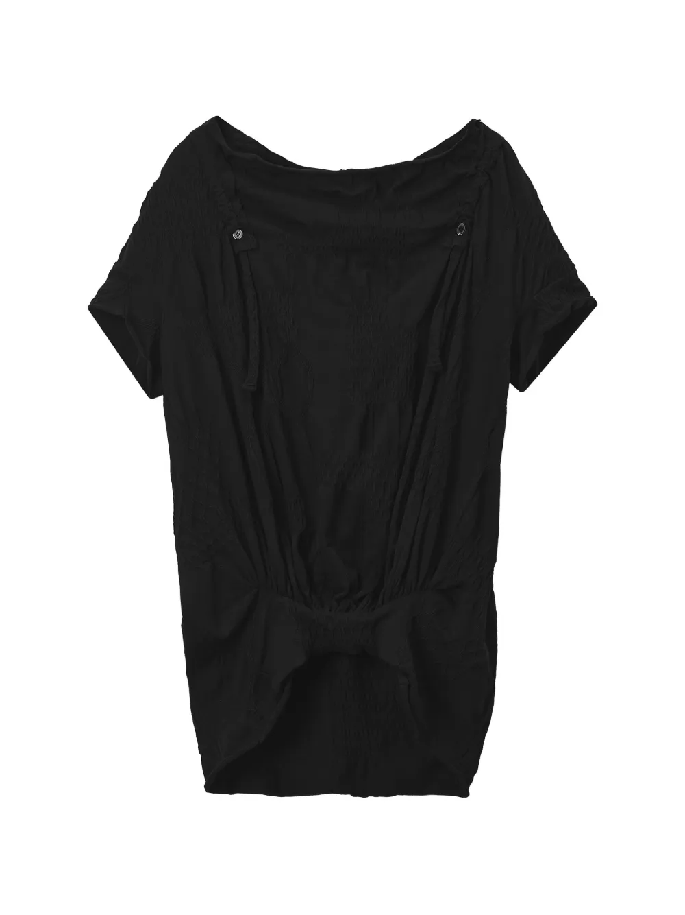 Y's textured T-shirt - Nero