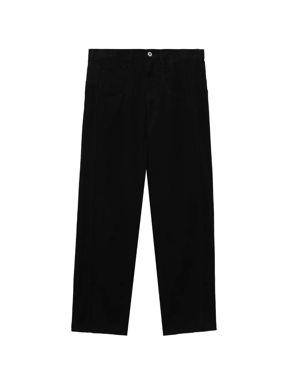 Junya Watanabe straight-leg cotton trousers - Nero