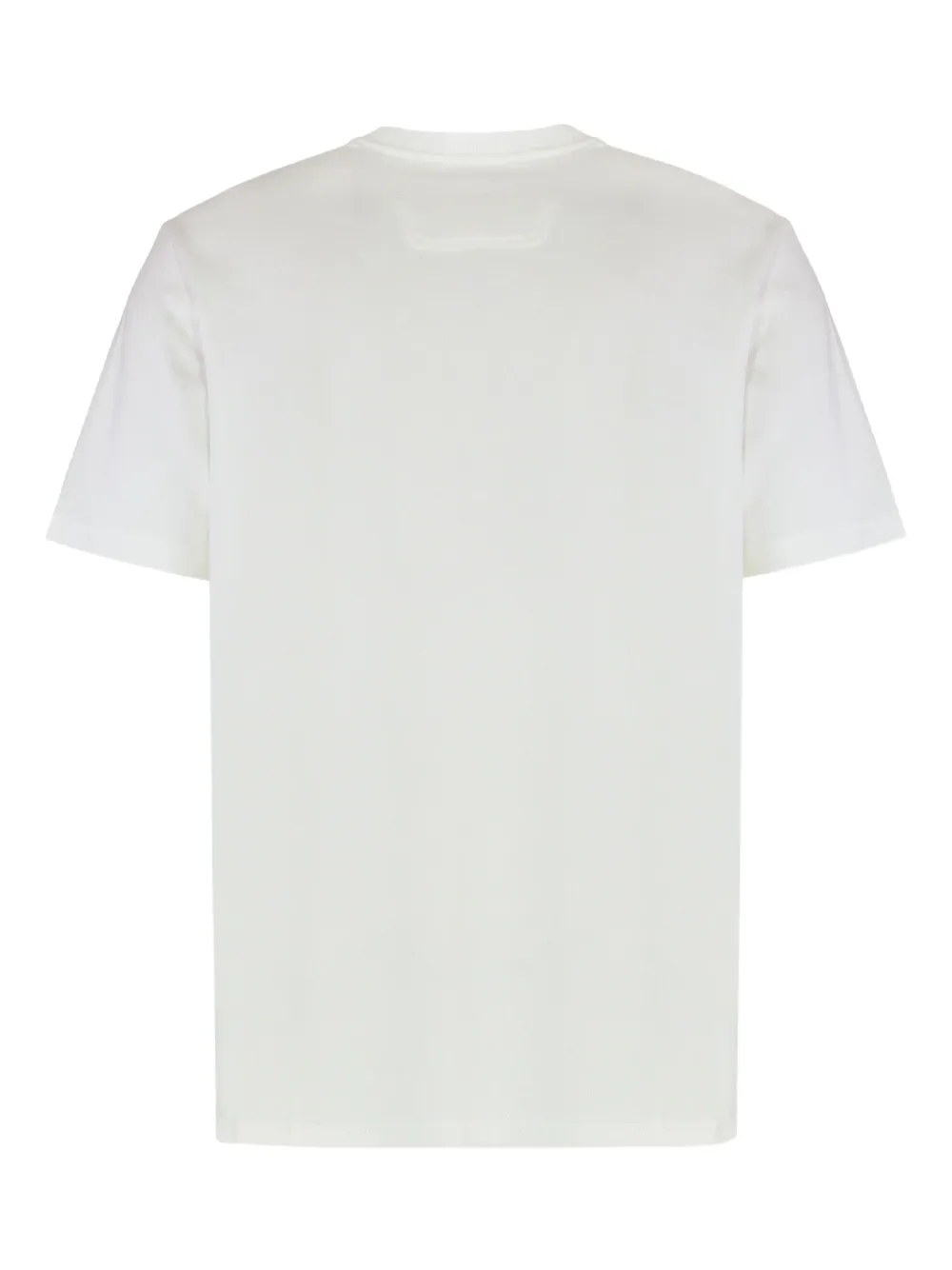 BOSS graphic-print cotton T-shirt - Wit