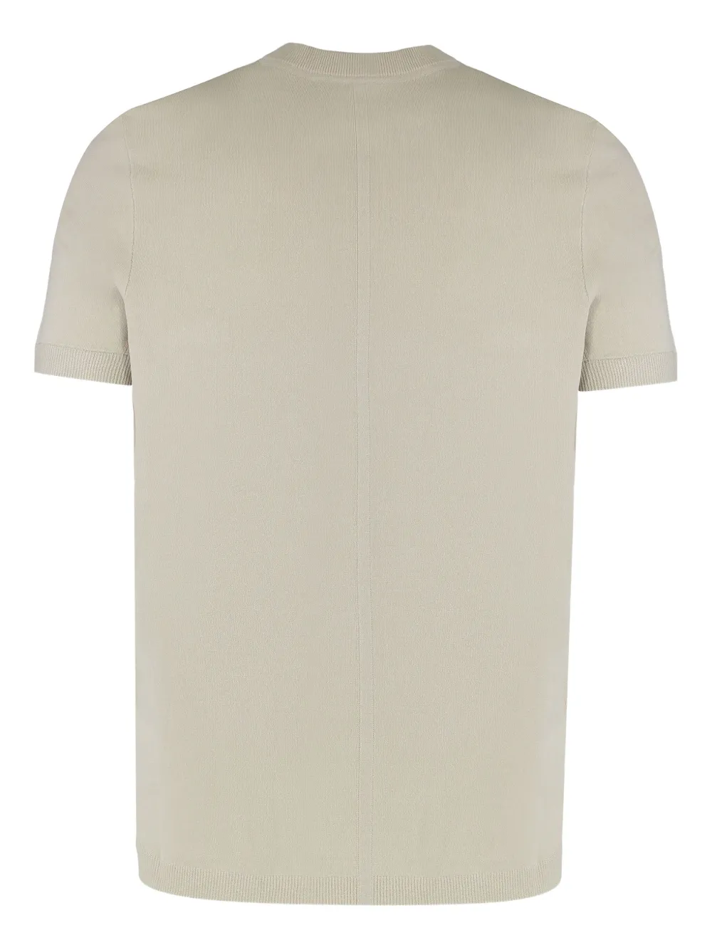 BOSS round-neck logo T-shirt - Beige