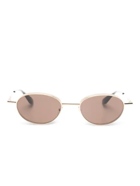 Alexander McQueen Eyewear oval-frame sunglasses