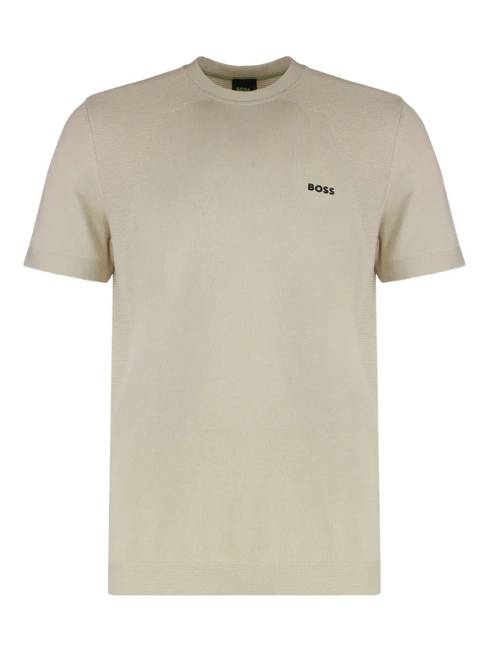 BOSS logo short-sleeves T-shirt | Neutrals | Image 1