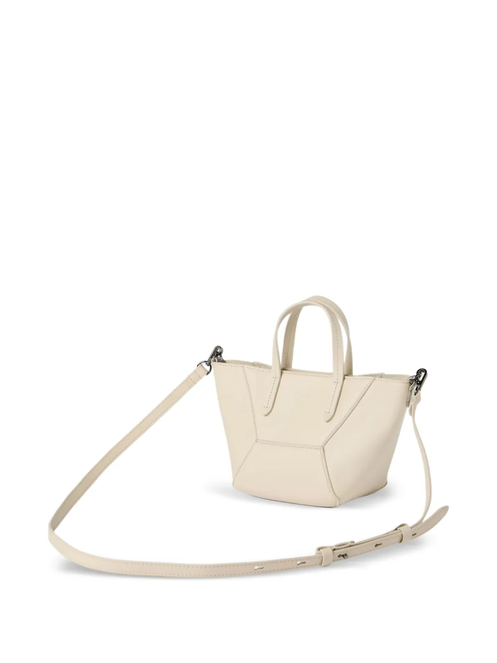 Brunello Cucinelli Duo Monili shopper Beige
