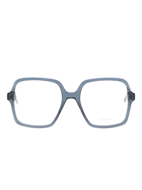 Alexander McQueen Eyewear Brille mit geometrischem Gestell