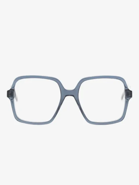 Alexander McQueen Eyewear Armação de óculos geométrica
