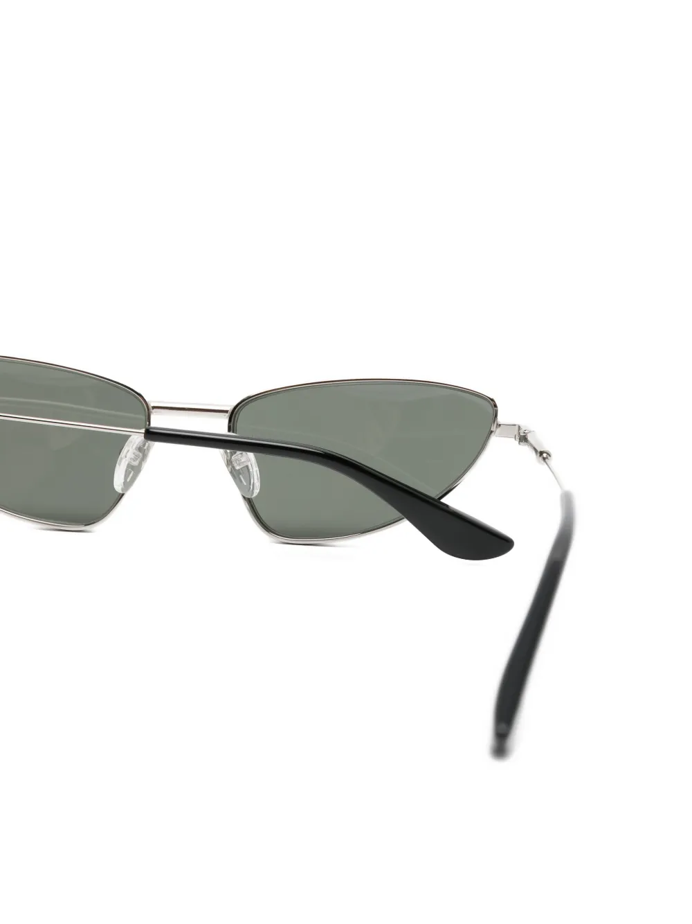 Alexander McQueen Eyewear Zonnebril met cat-eye montuur Zilver