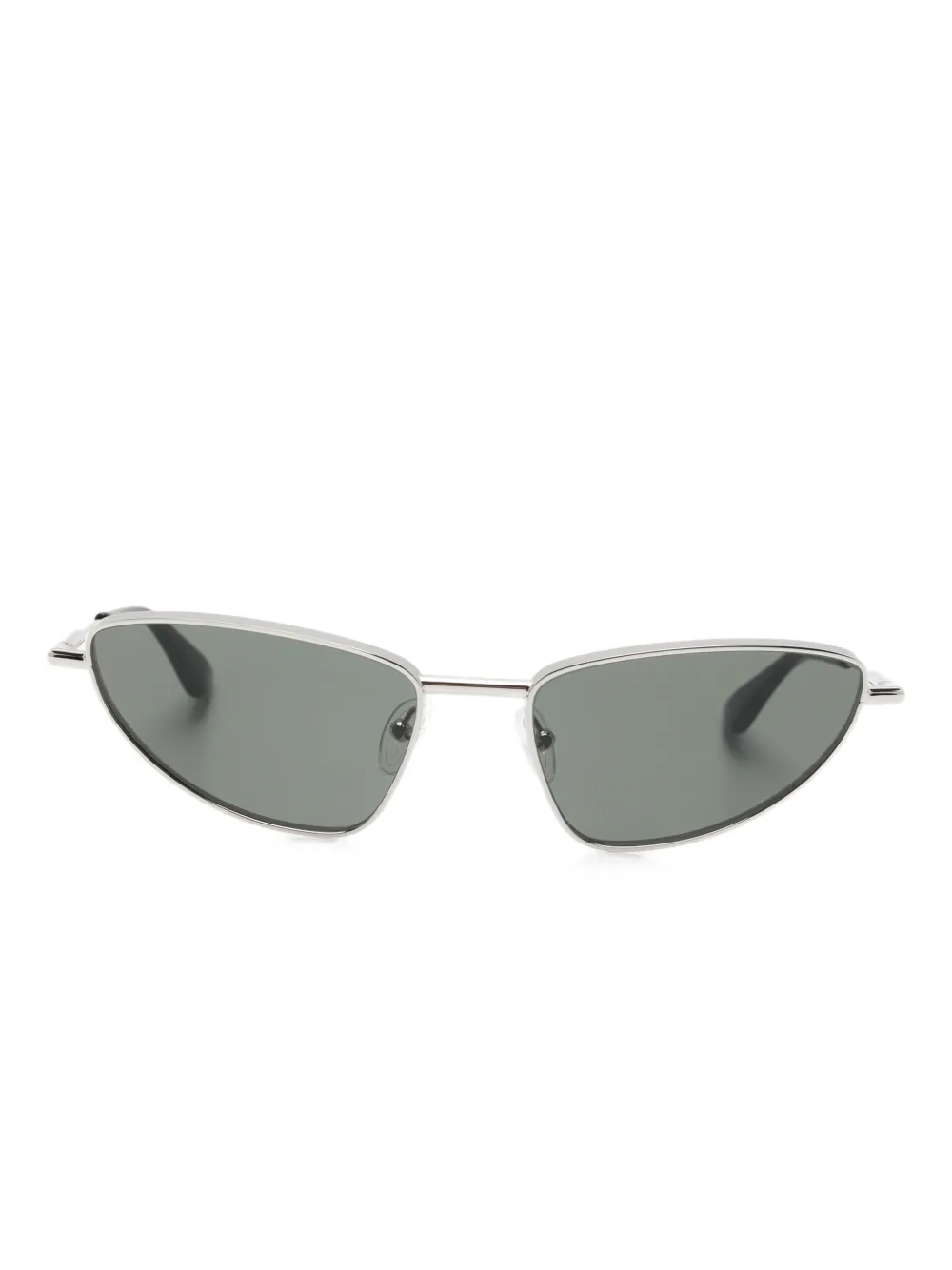Alexander McQueen Eyewear Occhiali da sole cat-eye - Argento