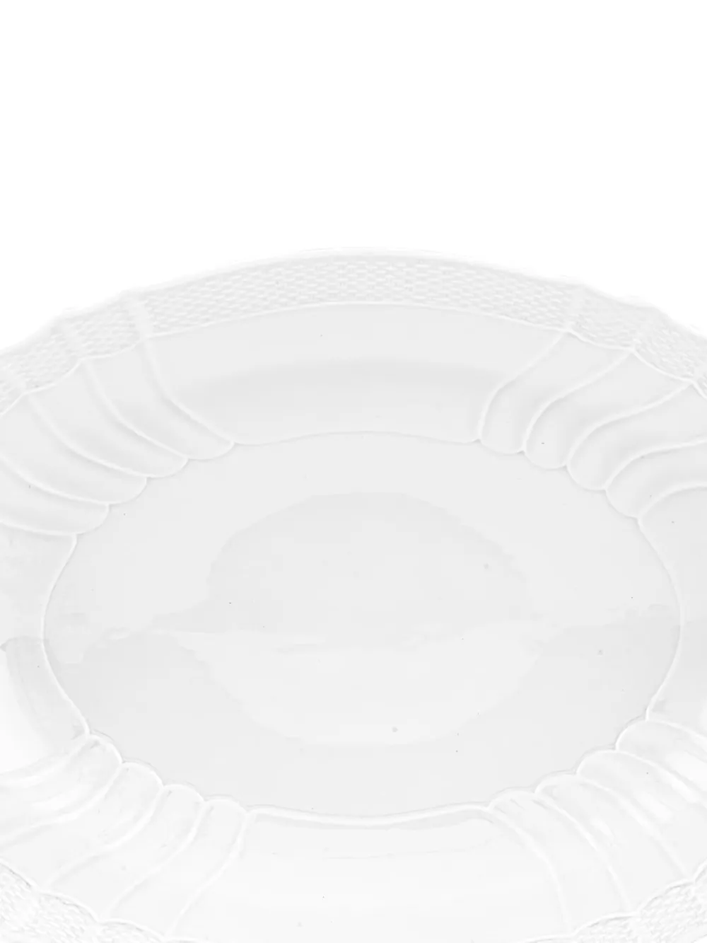 GINORI 1735 embossed textured oval plate (25cm x 33cm) | Decorative Trays & Plates | Image 2