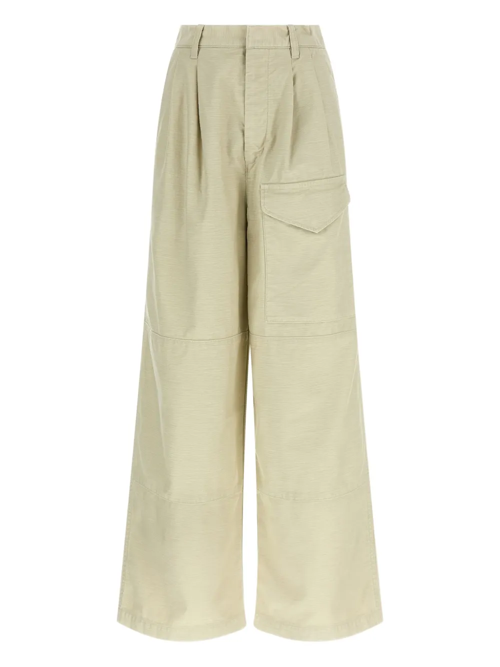 Auralee Panelled Trousers In Neutral