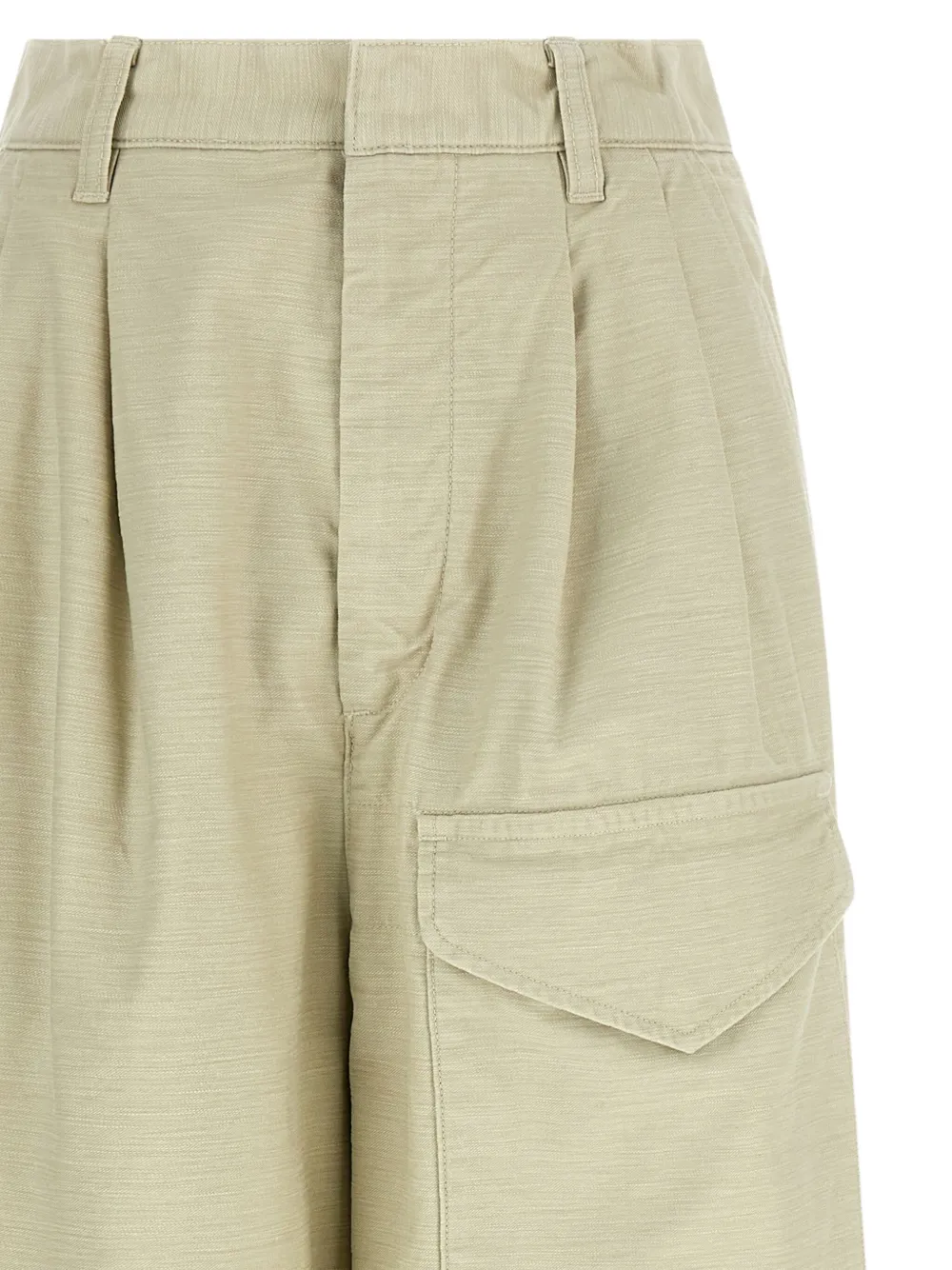 Auralee Panelled Trousers In Neutral