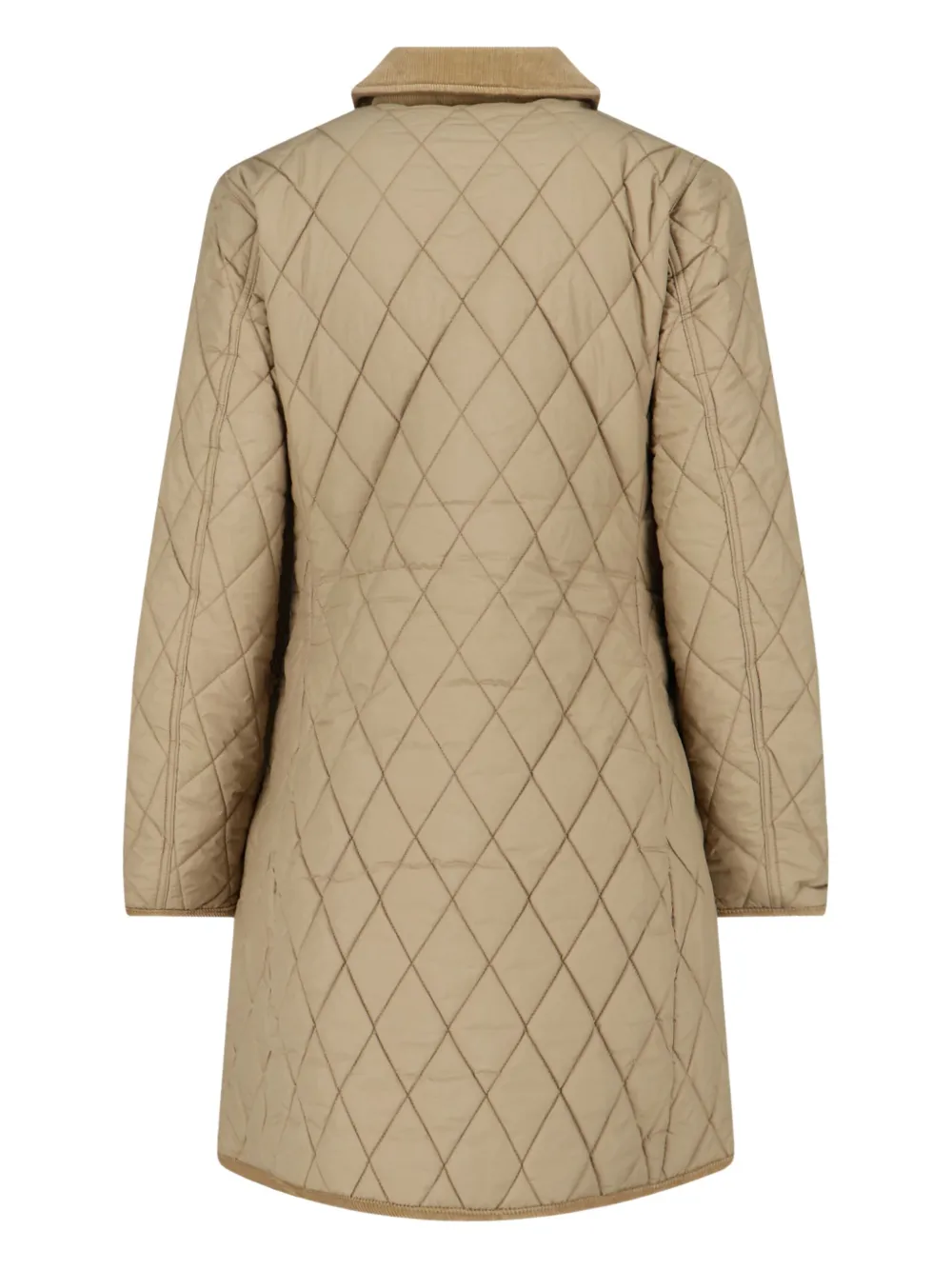 Polo Ralph Lauren Ribfluwelen gewatteerde jas Beige