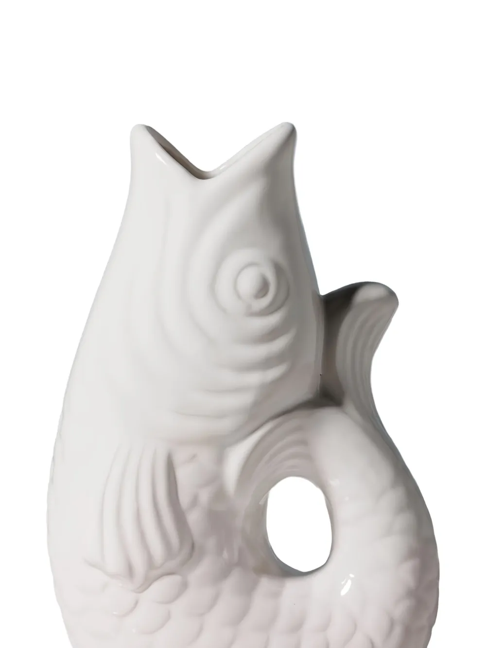 Cu I Seeyou Fish-shaped Vase In White