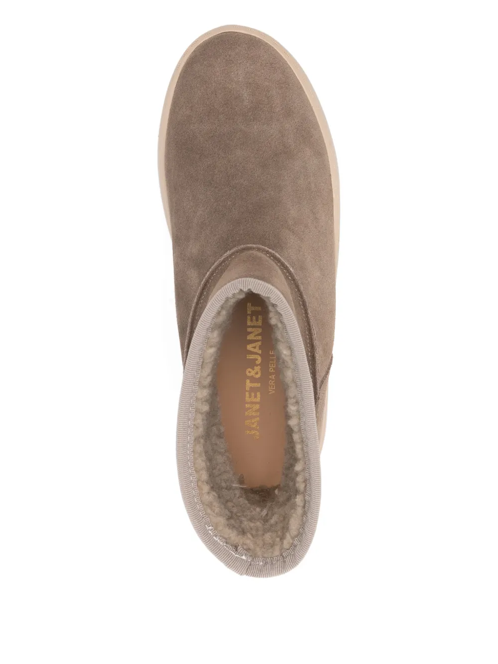 Janet & Janet Logo-plaque Boots In Multi