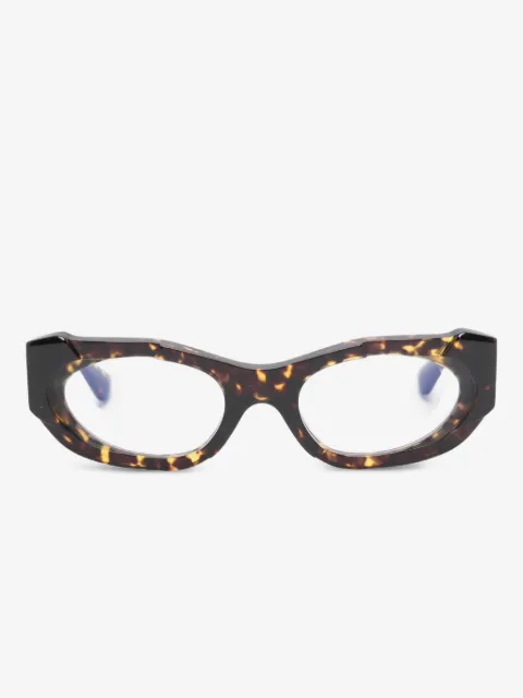 Kuboraum geometric-frame glasses