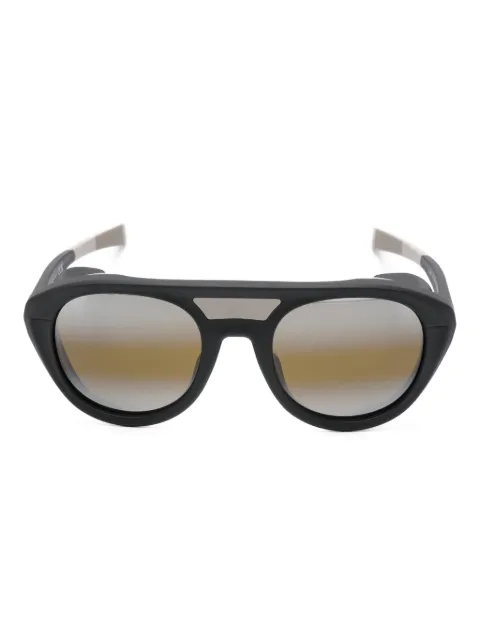 Vuarnet Ice 04 side-shield round-frame sunglasses