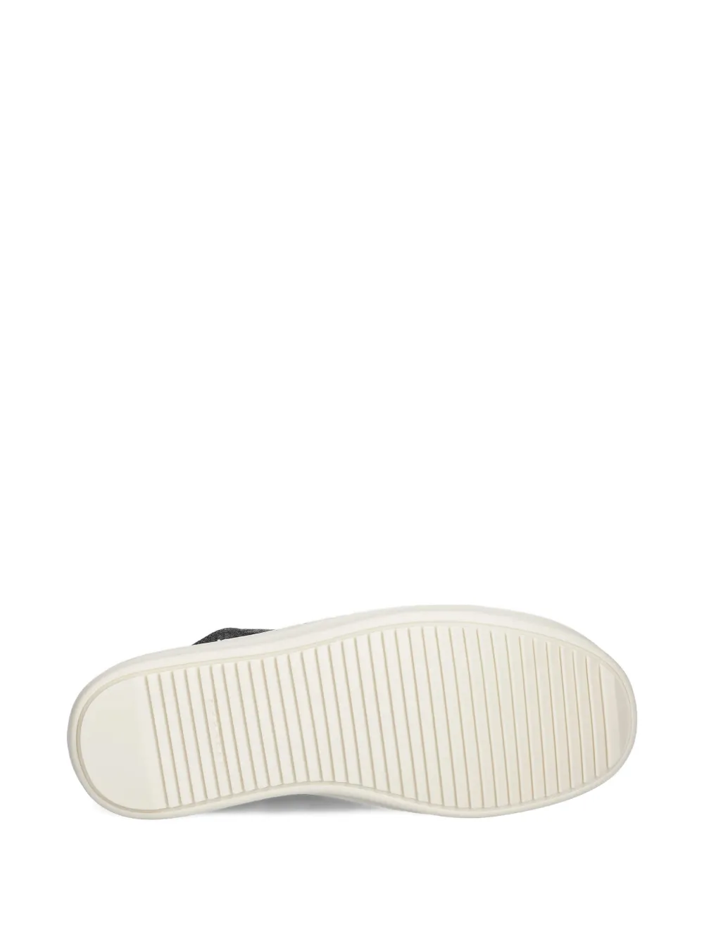 Rick Owens Drkshdw Low Sneaks Metallic-effect Sneakers In Black