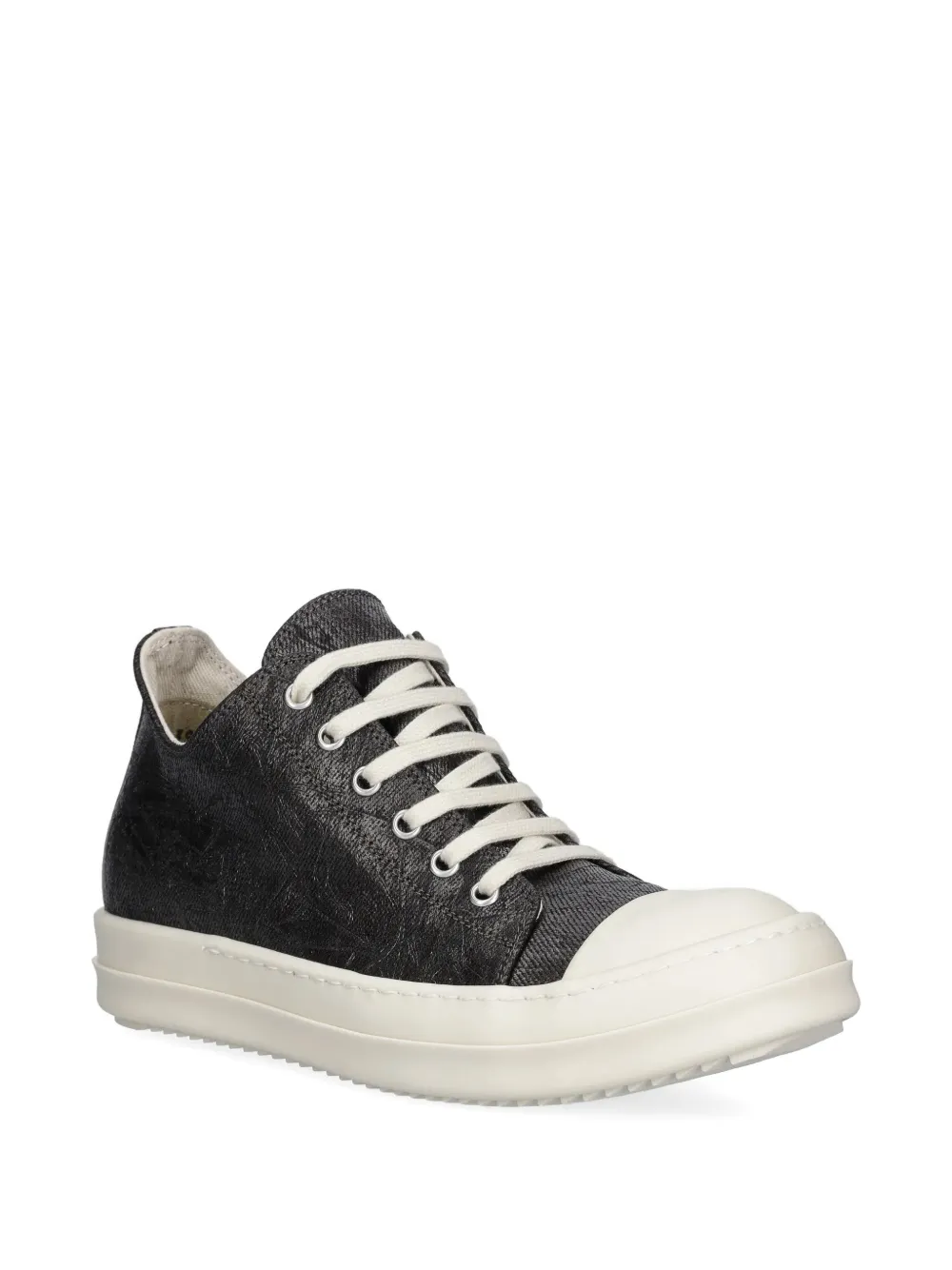 Rick Owens DRKSHDW Low Sneaks metallic-effect sneakers | Low-Tops | Image 2