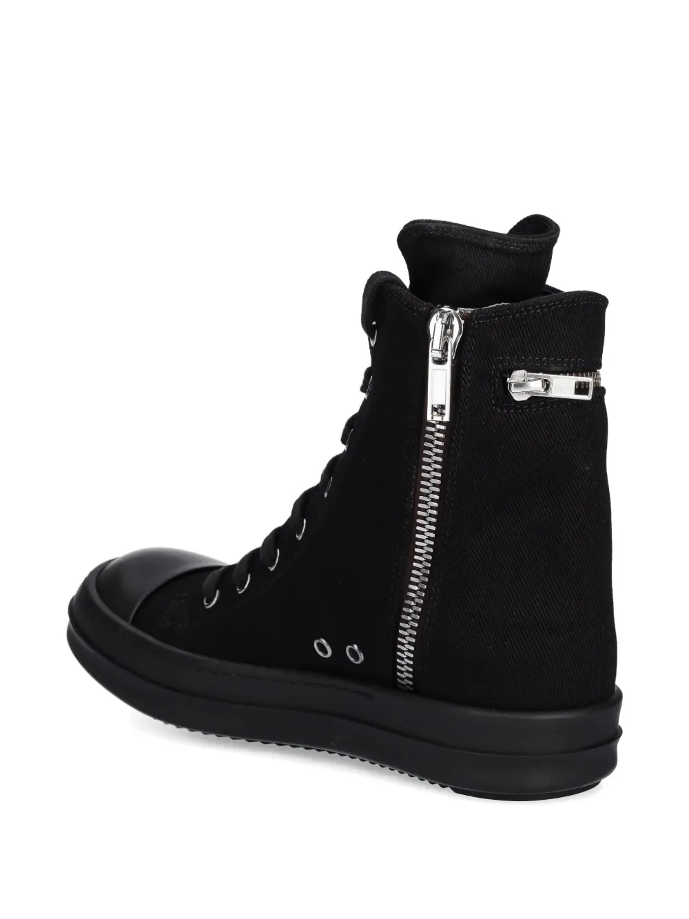 Rick Owens Drkshdw Cargo Sneaks High-top Sneakers In Black