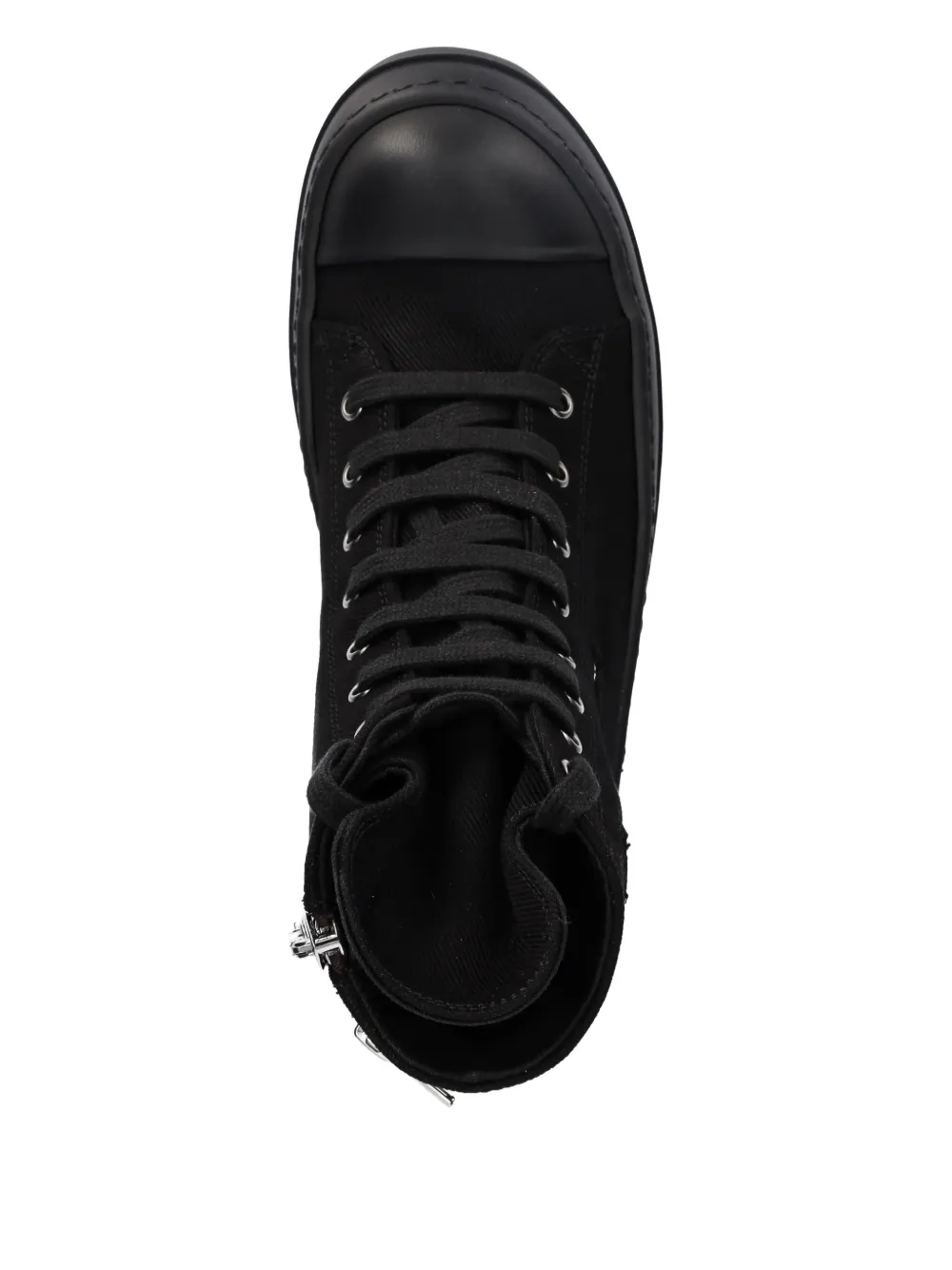 Rick Owens Drkshdw Cargo Sneaks High-top Sneakers In Black
