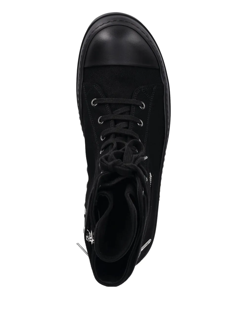 Rick Owens Drkshdw Cargo Sneaks Zip-detail Sneakers In Black