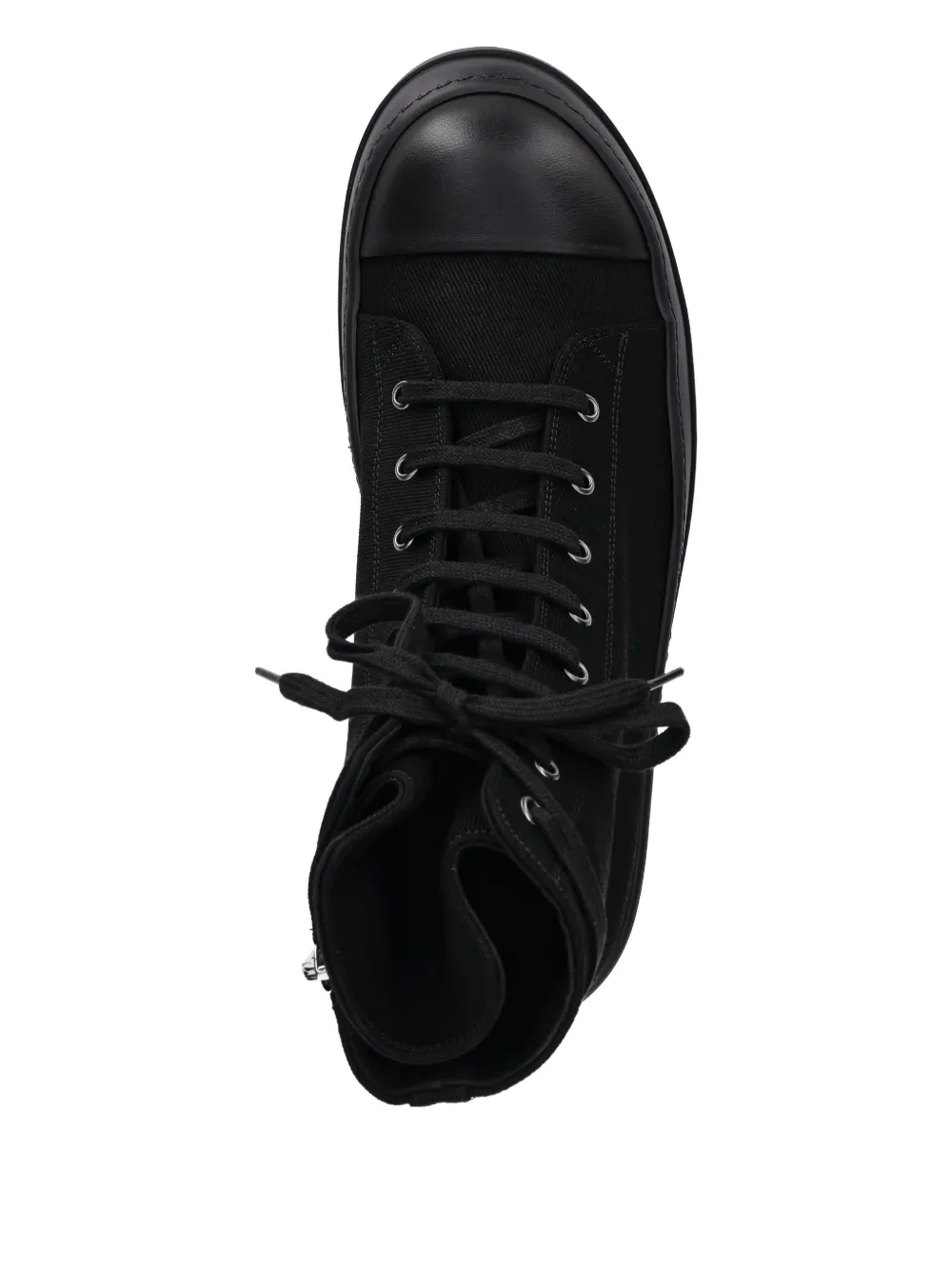 Rick Owens Drkshdw Sneaks Side-zip Sneakers In Black