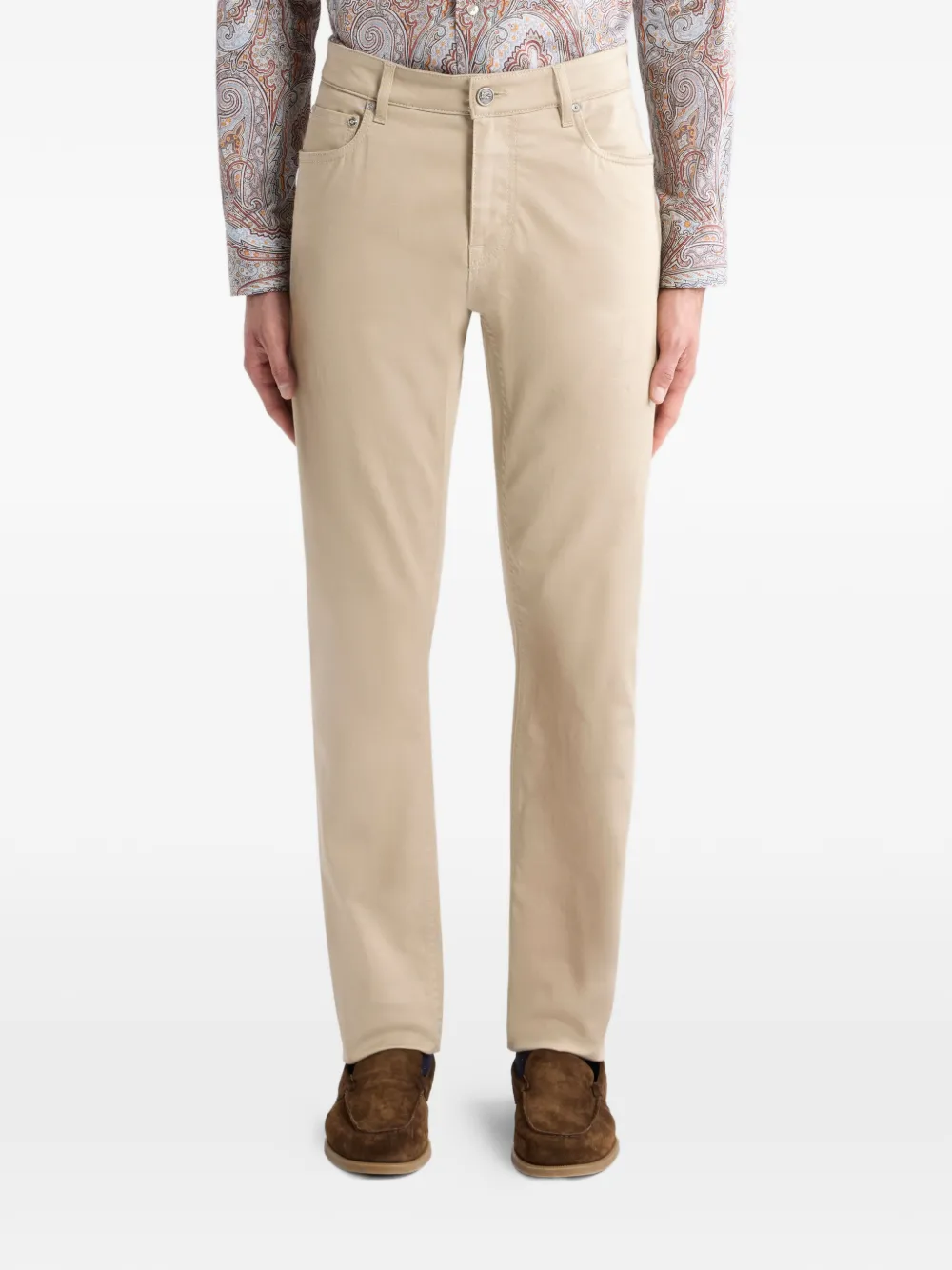 ETRO buttoned trousers - Beige