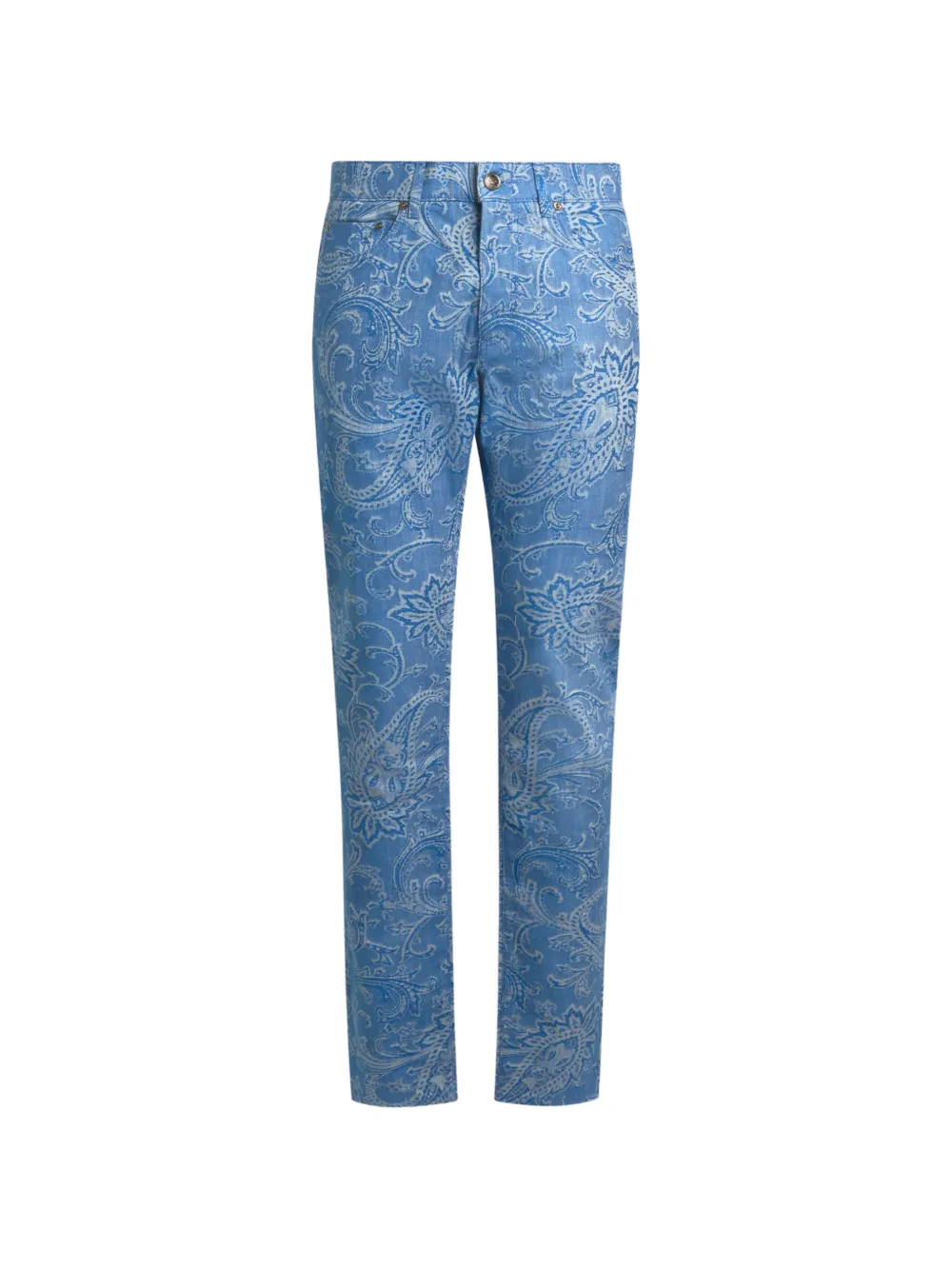 ETRO jacquard paisley denim jeans - Blu