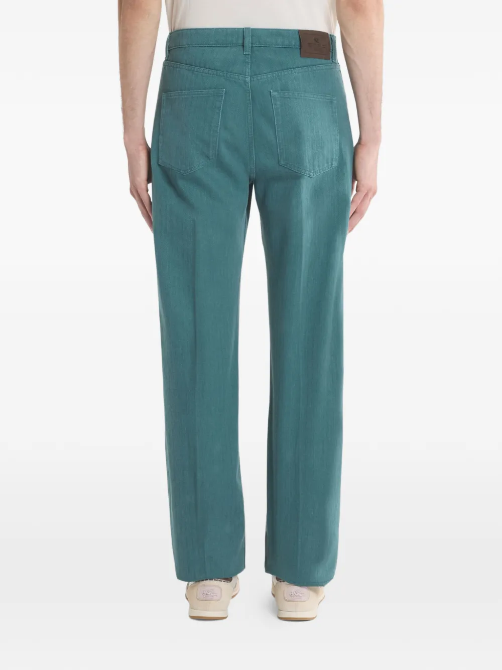 ETRO Straight jeans Blauw