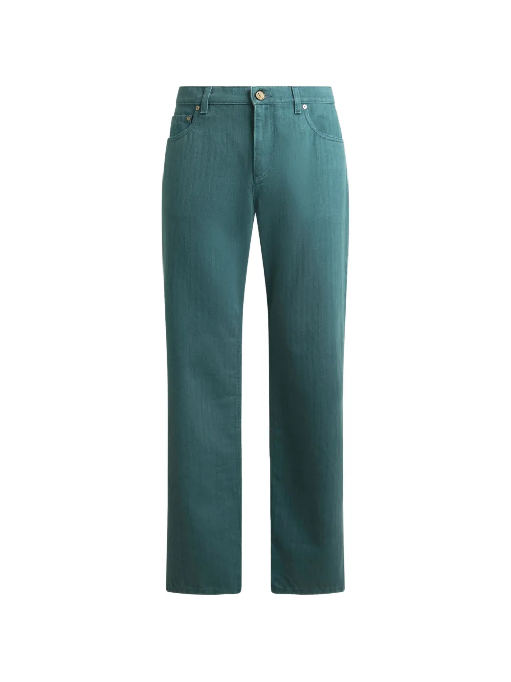 ETRO five-pocket straight-leg jeans - Blu