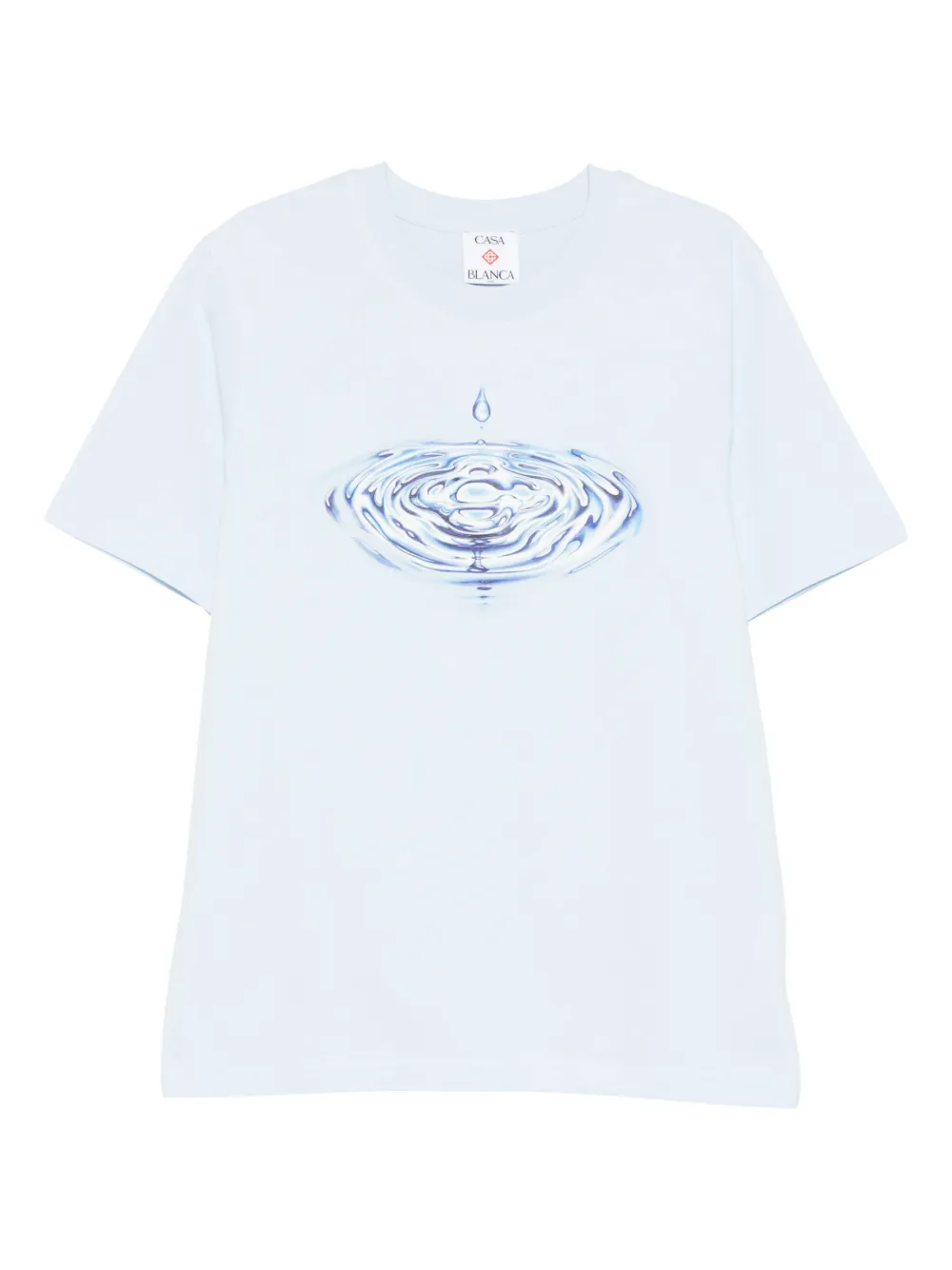 Casablanca Graphic Tee T-shirt In Blue