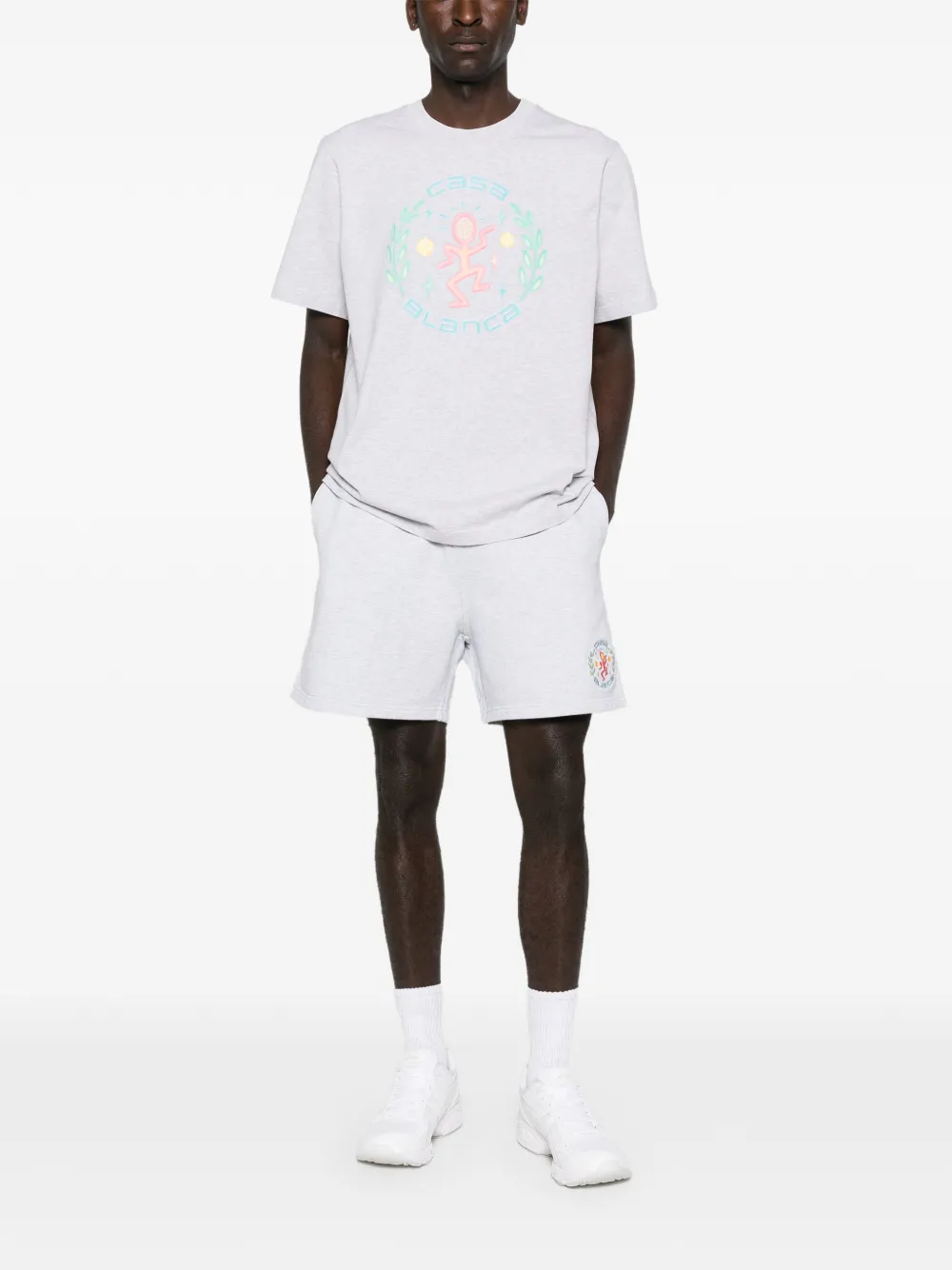 Casablanca  elasticated-waist track short | Track & Running Shorts | Image 2