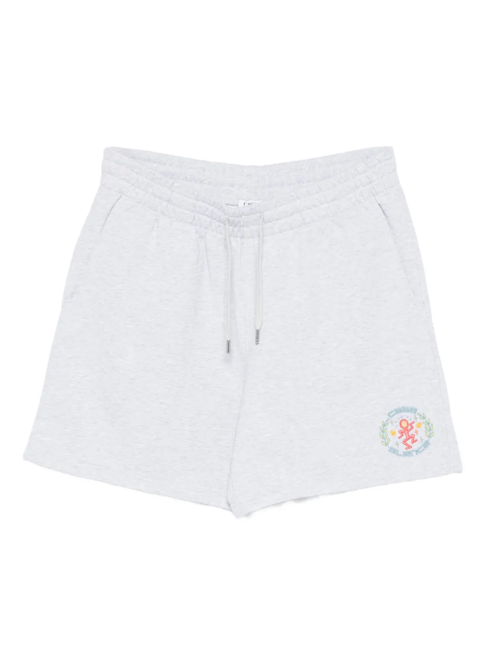 Casablanca  elasticated-waist track short | Grey | Image 1